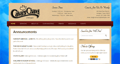Desktop Screenshot of calvarychapelarlington.com